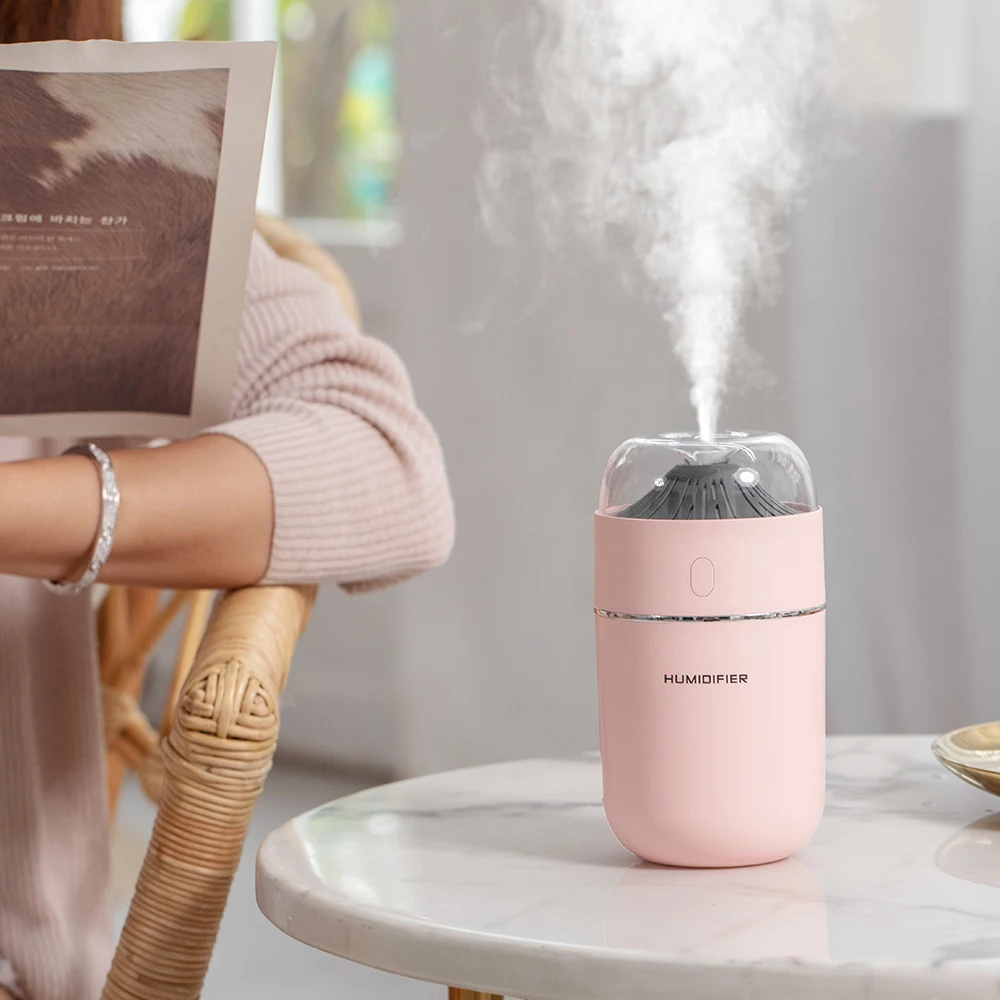 320ml Small Volcano Air Humidifier Ultrasonic Cool Mist Aroma Essential Oil Diffuser Color LED Lamp For Office Bedroom Car
320ml Small Volcano Air Humidifier Ultrasonic Cool Mist Aroma Essential Oil Diffuser Color LED Lamp For Office Bedroom Car