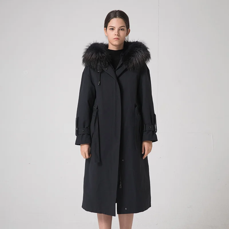 Parka Real Fur Coat Female Natural Rabbit Fur Liner Long Coats Winter Jacket Women Raccoon Fur Collar Overcoat MY
Parka Real Fur Coat Female Natural Rabbit Fur Liner Long Coats Winter Jacket Women Raccoon Fur Collar Overcoat MY