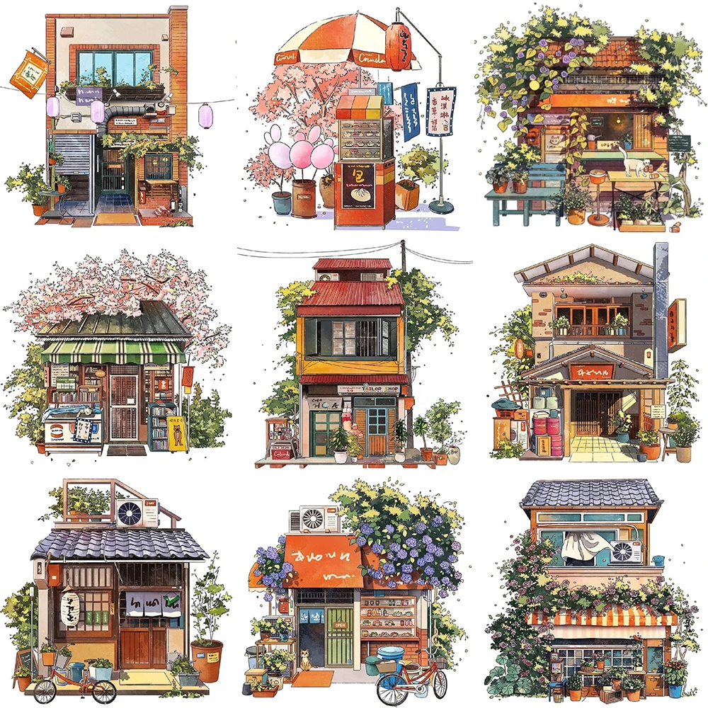 5D Cartoon Hand-painted DIY Diamond Painting Shop Architectural Style Diamond Embroidery Painting Exquisite Home Decoration
5D Cartoon Hand-painted DIY Diamond Painting Shop Architectural Style Diamond Embroidery Painting Exquisite Home Decoration