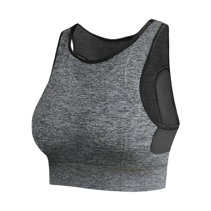 Women Wirefree Breathable Bra Mesh Patchwork Beauty Back Bra Shockproof Padded Solid Seamless Fitness Bras
Women Wirefree Breathable Bra Mesh Patchwork Beauty Back Bra Shockproof Padded Solid Seamless Fitness Bras