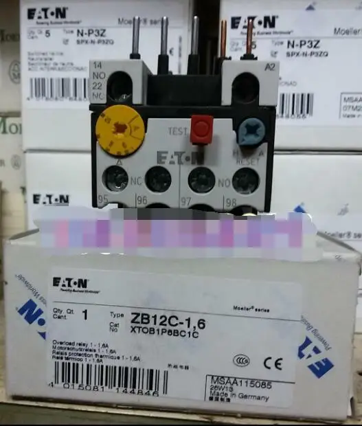 Новое реле EATON ZB12C-1.6 бесплатная доставка | Безопасность и защита