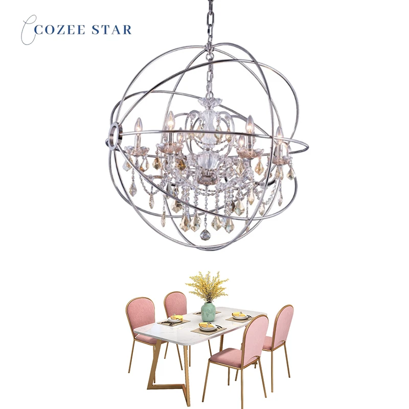 Luxury LED Chandeliers Lighting Crystal Orb Retro Ball Round Pendant Hanging Lamps Bedroom Living Room Home Decoration Lights
Luxury LED Chandeliers Lighting Crystal Orb Retro Ball Round Pendant Hanging Lamps Bedroom Living Room Home Decoration Lights