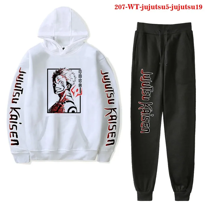 Anime Jujutsu Kaisen Printed Hoodies Harajuku Fashion Men Women Hoodies Casual Loose Pullovers Hooded 2 Piece Sets Sweatshirts
Anime Jujutsu Kaisen Printed Hoodies Harajuku Fashion Men Women Hoodies Casual Loose Pullovers Hooded 2 Piece Sets Sweatshirts