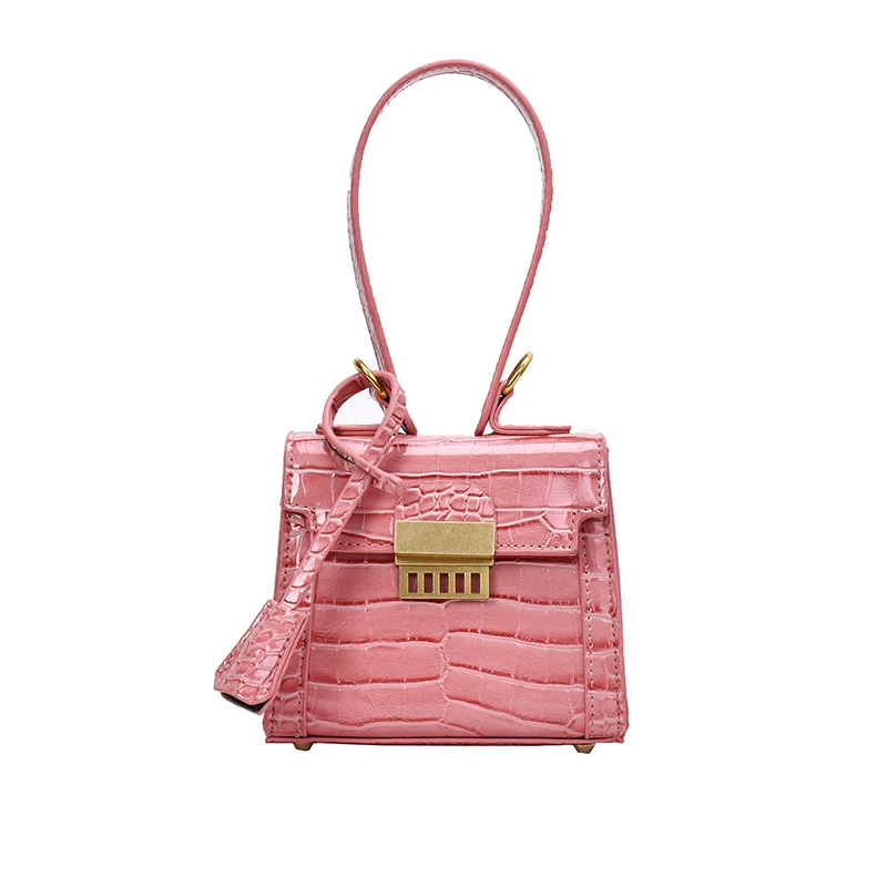 pattern Mini Crocodile Tote bag 2021 Fashion New High-quality PU Leather Women's Designer Handbag Lock Shoulder Messenger Bag
pattern Mini Crocodile Tote bag 2021 Fashion New High-quality PU Leather Women's Designer Handbag Lock Shoulder Messenger Bag