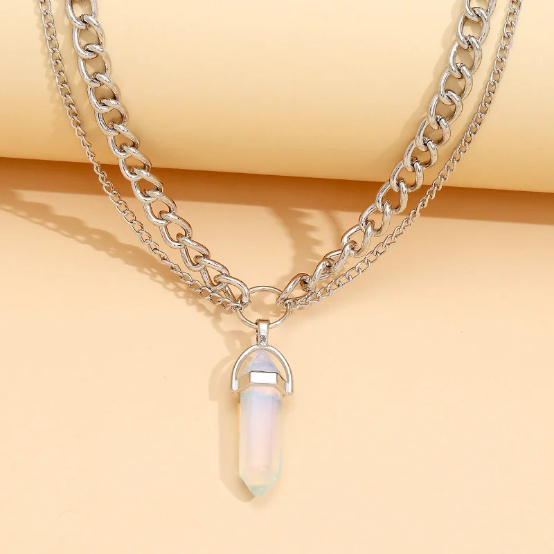 2021 Women Temperament Multilayer Geometry Pendant Necklace for New Trend Female Jewelry
2021 Women Temperament Multilayer Geometry Pendant Necklace for New Trend Female Jewelry