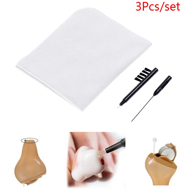 3Pcs/set Hearing Aid Tool Cleaning Kit Earpiece Cleaner Hearing Amplifier Brush Set
3Pcs/set Hearing Aid Tool Cleaning Kit Earpiece Cleaner Hearing Amplifier Brush Set