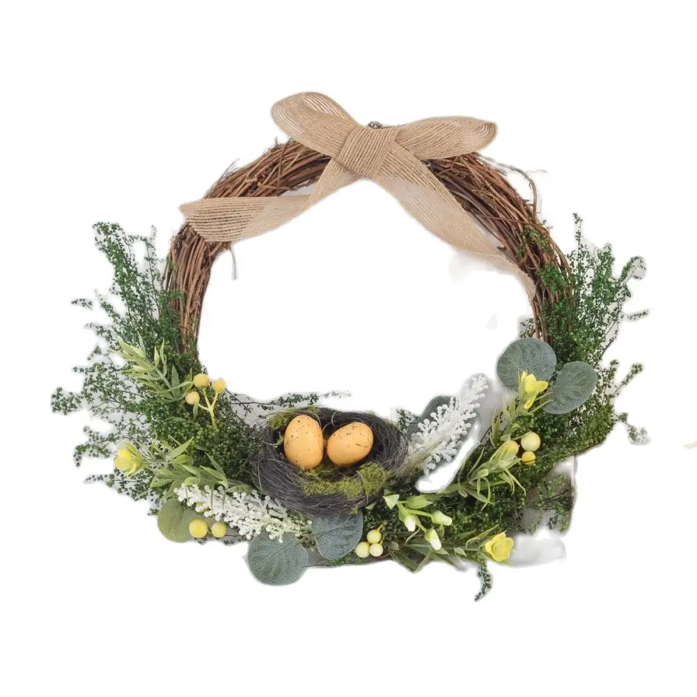 Imitation Green Plant Rattan Wreath Silk Flower Artificial Flower Wedding Door For Home simulated Wall Hanging Decoration 1 Pc
Imitation Green Plant Rattan Wreath Silk Flower Artificial Flower Wedding Door For Home simulated Wall Hanging Decoration 1 Pc