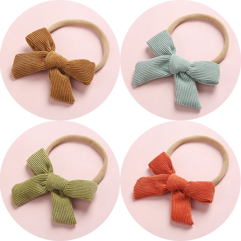 Baby Headbands for Girls Nylon Band Corduroy Bows Elastic Newborn Baby Girl Headbands Set 4pcs/Lot Photography Hairband
Baby Headbands for Girls Nylon Band Corduroy Bows Elastic Newborn Baby Girl Headbands Set 4pcs/Lot Photography Hairband