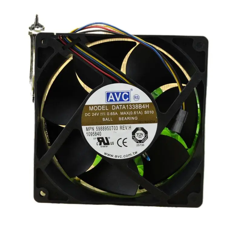 AVC DATA1338B4H 24В 12738 0.65a Вентилятор охлаждения с двойным шариком и контролем температуры
AVC DATA1338B4H 24В 12738 0.65a Вентилятор охлаждения с двойным шариком и контролем температуры