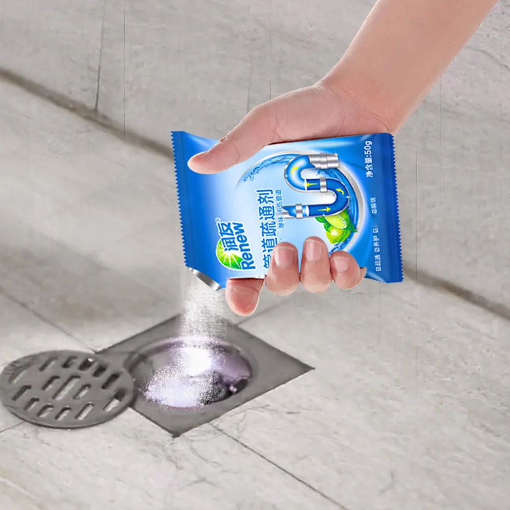 Практичный очиститель для слива кухонных канализационных труб дезодорант