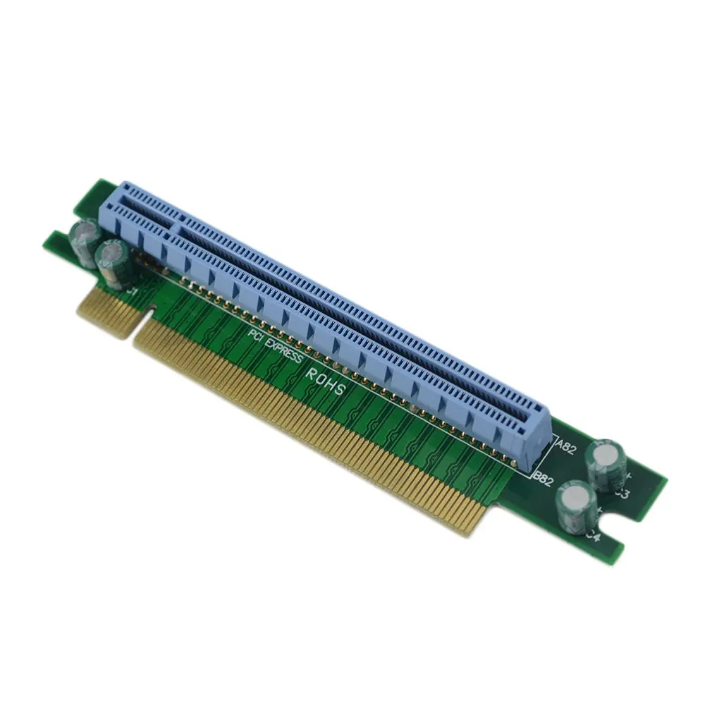 PCI-E Express 16X 90 Degree Adapter Riser Card for 1U Computer Server Chassis Wholesale Cable Adapter Stock ZC214800
PCI-E Express 16X 90 Degree Adapter Riser Card for 1U Computer Server Chassis Wholesale Cable Adapter Stock ZC214800