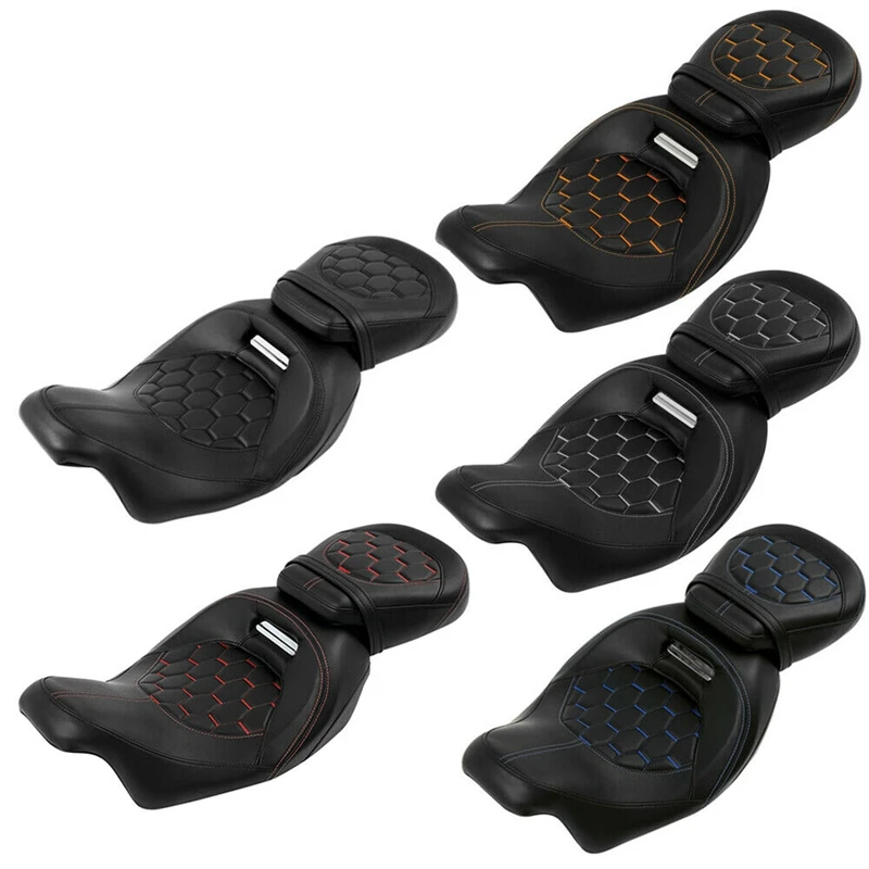 Motorcycle Rider Driver Passenger Seat For Harley Touring Electra Road Street Glide FLTR FLHX FLHTCU 2009-2020
Motorcycle Rider Driver Passenger Seat For Harley Touring Electra Road Street Glide FLTR FLHX FLHTCU 2009-2020