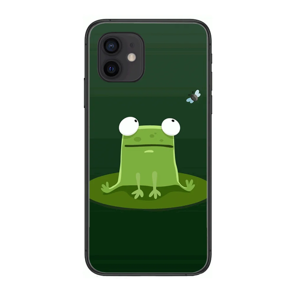 lovely frog Style Phone Case cover For iphone 12 pro max 11 8 7 6 s XR PLUS X XS SE 2020 mini black cell shell
lovely frog Style Phone Case cover For iphone 12 pro max 11 8 7 6 s XR PLUS X XS SE 2020 mini black cell shell