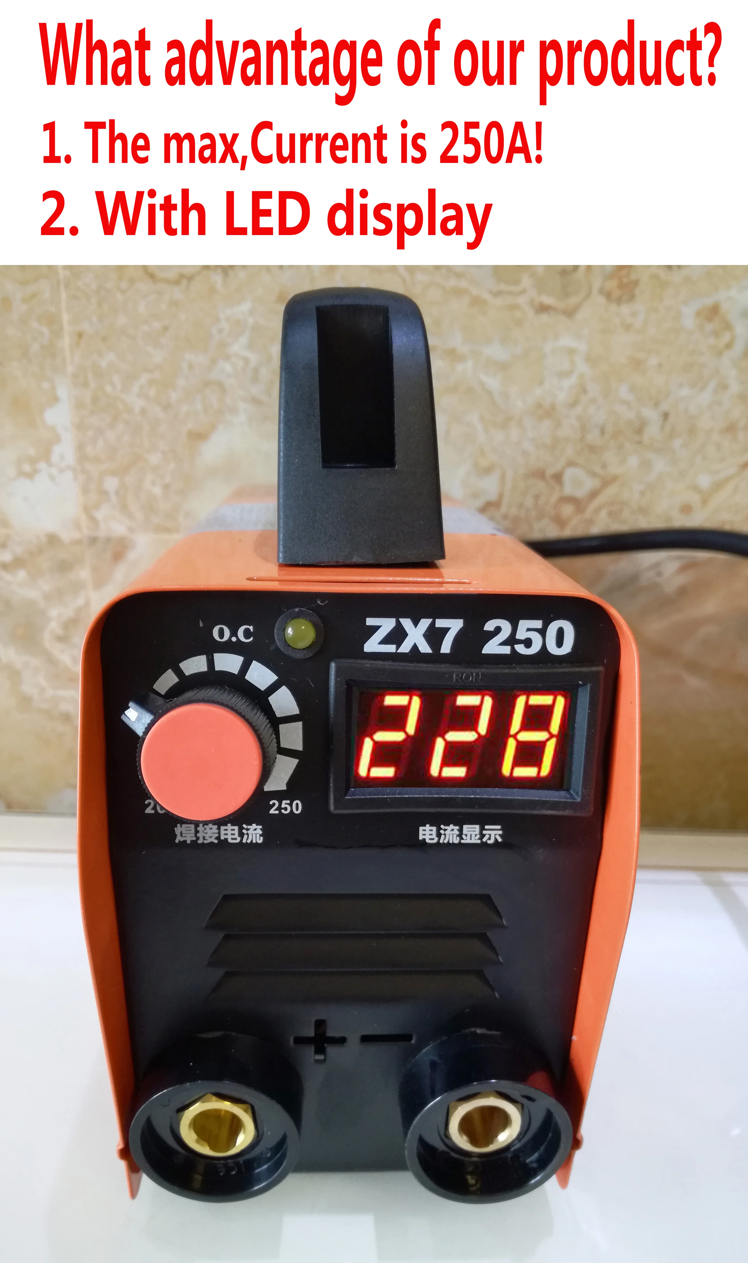 110v-220V ZX7-250 10-250A Arc Force Electric Welding Machine Mini LCD Digital Display MMA IGBT Inverter Welders 
110v-220V ZX7-250 10-250A Arc Force Electric Welding Machine Mini LCD Digital Display MMA IGBT Inverter Welders
