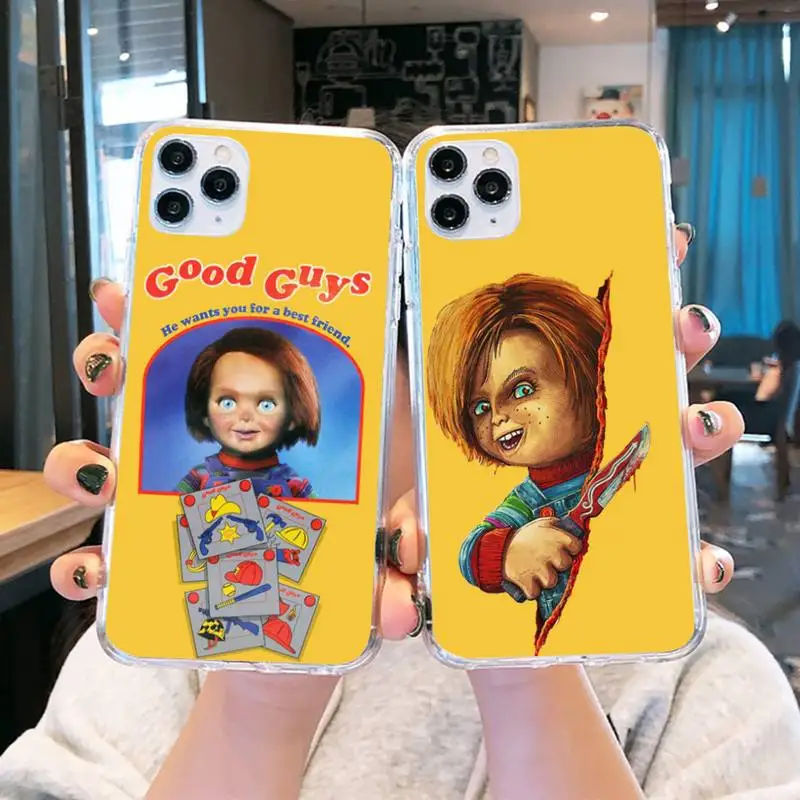 chucky Phone Case Transparent soft For iphone 13 12 11 8 7 plus mini x xs xr pro max
chucky Phone Case Transparent soft For iphone 13 12 11 8 7 plus mini x xs xr pro max