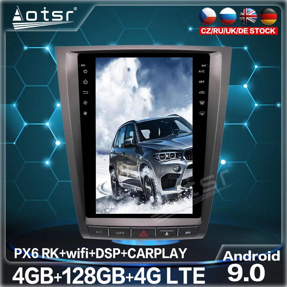Автомобильный мультимедийный DVD-плеер Tesla PX6, 128 ГГц, Android, для Lexus GS GS300 GS460 GS350 2004 +, радио, Carplay, GPS-навигация BT
Автомобильный мультимедийный DVD-плеер Tesla PX6, 128 ГГц, Android, для Lexus GS GS300 GS460 GS350 2004 +, радио, Carplay, GPS-навигация BT
