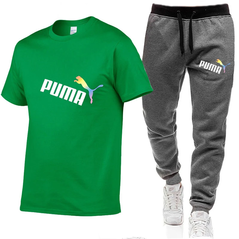 Men Fashion Two Pieces Sets T Shirts+Pants Suit Men Summer Tops Tshirt High Quality Sportswears Print Quick Dry 2 Sets Style
Men Fashion Two Pieces Sets T Shirts+Pants Suit Men Summer Tops Tshirt High Quality Sportswears Print Quick Dry 2 Sets Style