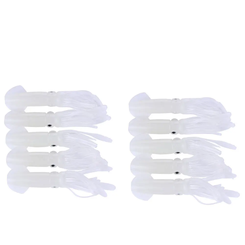 1Set 5Pcs Luminous Squid Bait Fishing Tackle Artificial Bionic Soft Bait Set for Freshwater Saltwater Fish Plastic Fishing Lures
1Set 5Pcs Luminous Squid Bait Fishing Tackle Artificial Bionic Soft Bait Set for Freshwater Saltwater Fish Plastic Fishing Lures
