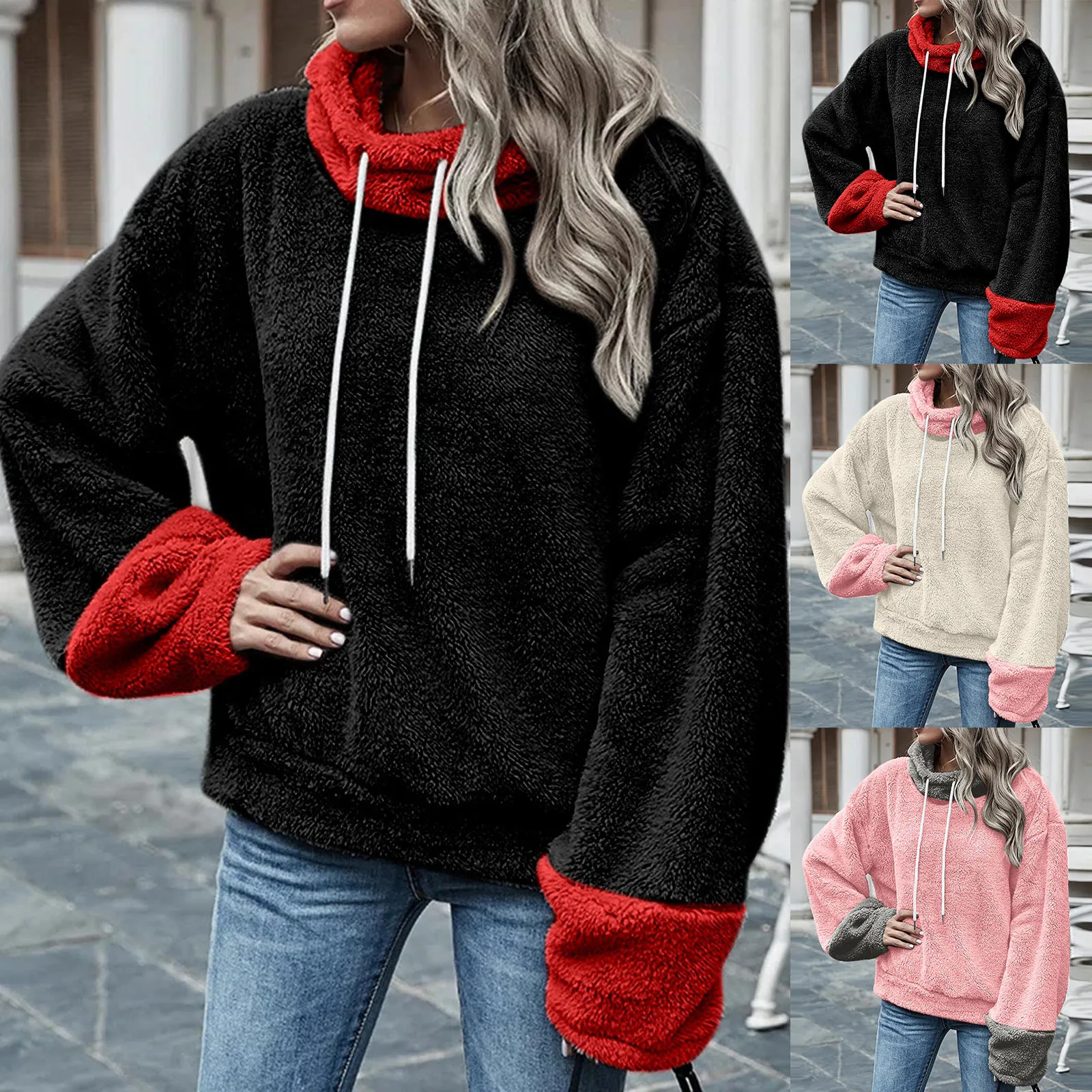 Fashion Oversized Hoodie for Women Women's Winter Warm Print Long-sleeved Sweatshirt Casual Blouse 2022 All-Match Pullover
Fashion Oversized Hoodie for Women Women's Winter Warm Print Long-sleeved Sweatshirt Casual Blouse 2022 All-Match Pullover