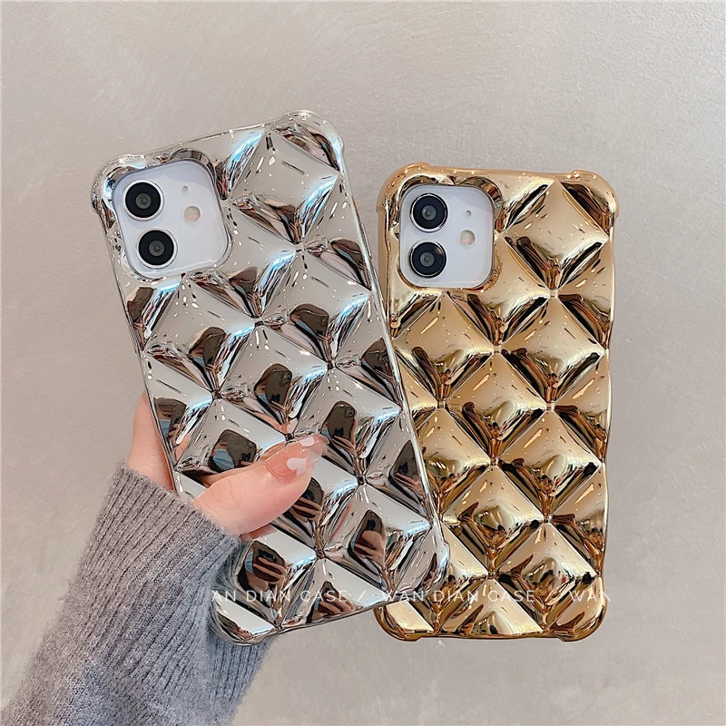 Shiny 3D plating Cube bumper shockproof Soft silicon phone case for iphone 7 8 Plus X XS XR MAX 11 Pro SE 2 12 MiNi 6 6S Cover
Shiny 3D plating Cube bumper shockproof Soft silicon phone case for iphone 7 8 Plus X XS XR MAX 11 Pro SE 2 12 MiNi 6 6S Cover