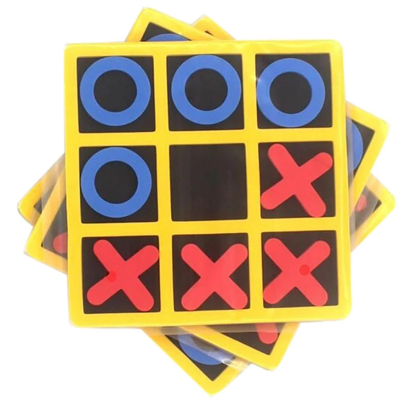 

Набор из 10 предметов нолики легкий познавательные игрушки OX шахматы развивающая игрушка-головоломка настольная игра Развивающие игрушки д...
