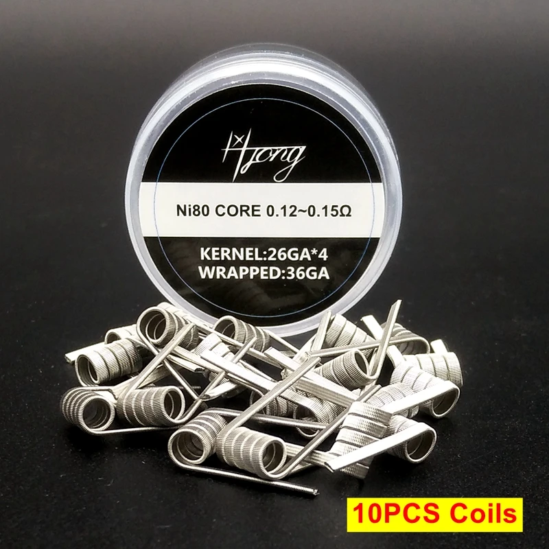 Проволочные сплавленные катушки MTL Clapton Alien готовые термопроволочные резисторы A1