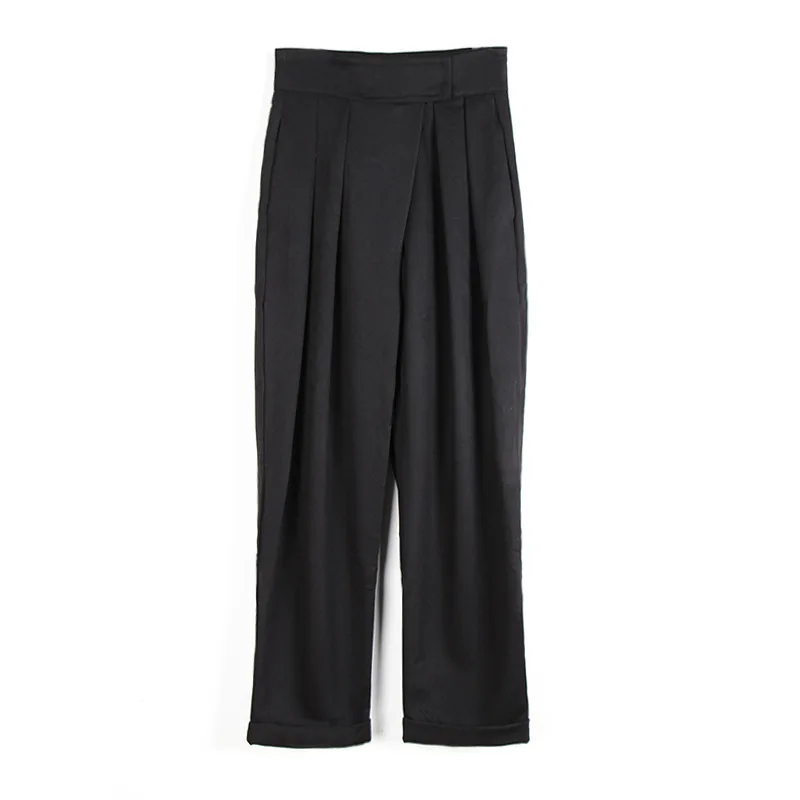 Velcro loose radish leggings new high waist slim flanging Joker pants casual pants women
Velcro loose radish leggings new high waist slim flanging Joker pants casual pants women