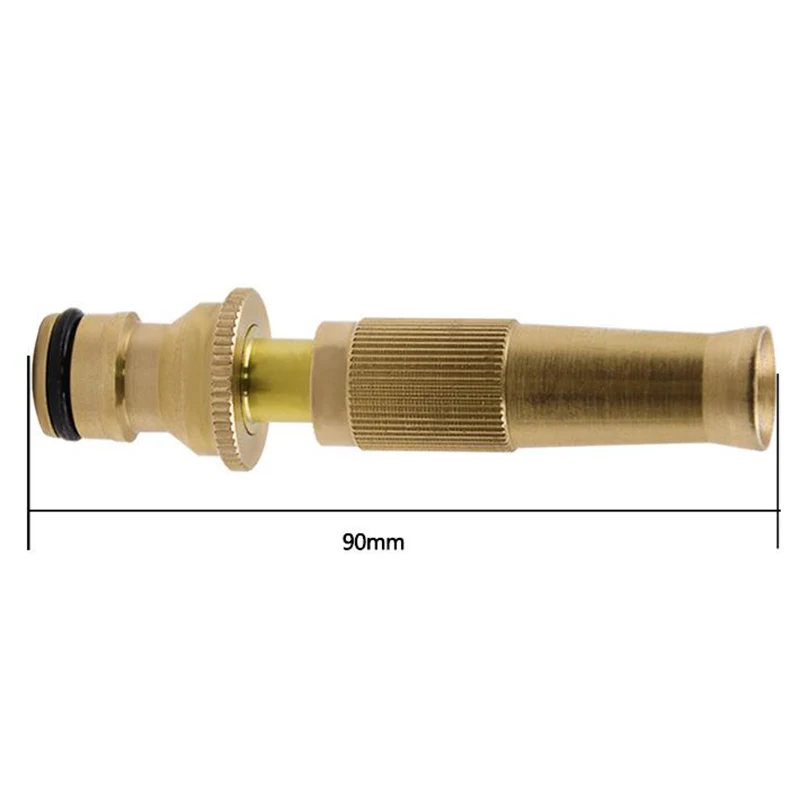 Adjustable Twist Hose Nozzle Brass Garden Sprinkler Nozzle Water Spray Hose Nozzle for Car Wash Garden Irrigation
Adjustable Twist Hose Nozzle Brass Garden Sprinkler Nozzle Water Spray Hose Nozzle for Car Wash Garden Irrigation