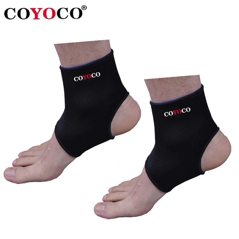 1 Pair Ankle Support Weight Protector Anti Sprained Brace COYOCO Foot Rugby Basketball Football Badminton Black Nursing Care
1 Pair Ankle Support Weight Protector Anti Sprained Brace COYOCO Foot Rugby Basketball Football Badminton Black Nursing Care