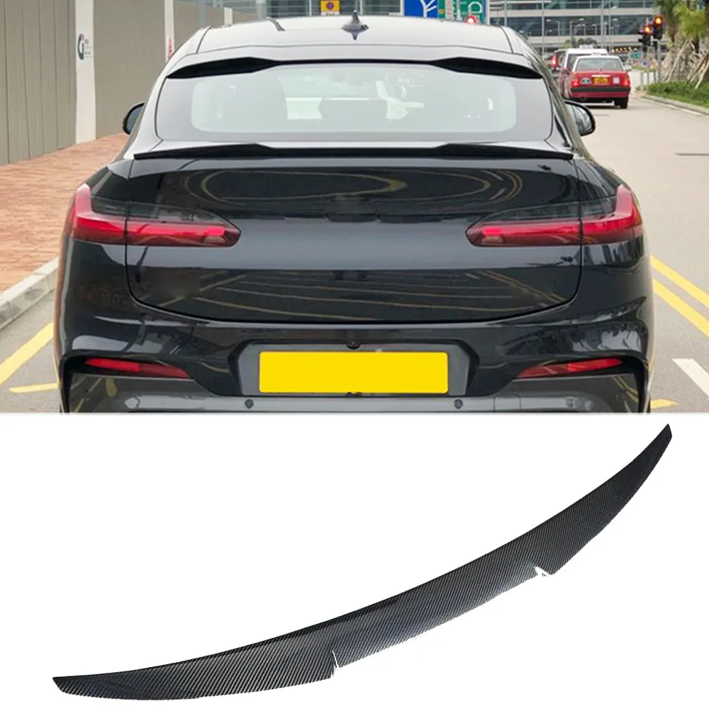 G02 X4 Carbon Fiber Car Rear Trunk Wing Boot Lip Spoiler for BMW X4 G02 2019 2020 2021 2022
G02 X4 Carbon Fiber Car Rear Trunk Wing Boot Lip Spoiler for BMW X4 G02 2019 2020 2021 2022