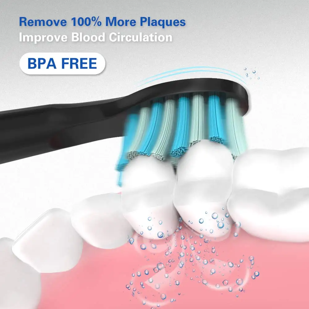 Automatic Sonic Electric Toothbrush Tooth Brush Wave Waterproof Portable USB 3 Pack Whitening Ultrasound electronic teeth brush
Automatic Sonic Electric Toothbrush Tooth Brush Wave Waterproof Portable USB 3 Pack Whitening Ultrasound electronic teeth brush