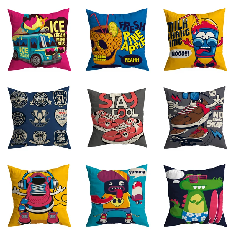 Cool Cartoon Punk 3d Printed Pillowcase Soft Short Plush Rectangular Cushion Cover Funny Popular Sofa Bedroom Throw Pillow Cover
Cool Cartoon Punk 3d Printed Pillowcase Soft Short Plush Rectangular Cushion Cover Funny Popular Sofa Bedroom Throw Pillow Cover