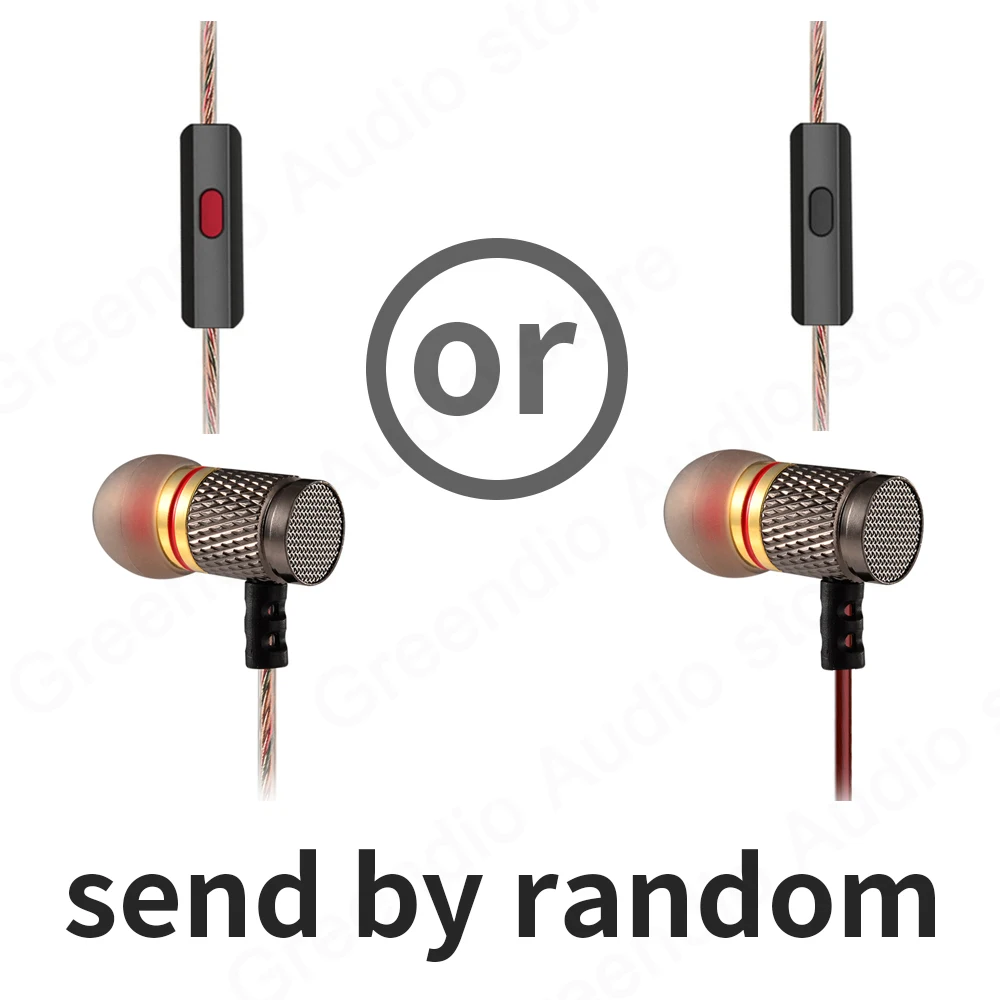 KZ ED2/EDR1 In-Ear Earphone High Quality HiFi Sport Earbud Auricular Metal Fever Heavy Bass Copper HD Metal Bass Stereo earpiece