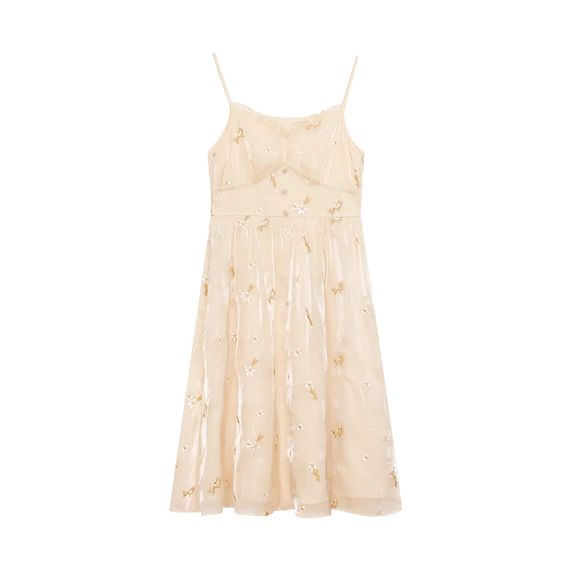 Vintage Ruffles Strap Dress French Floral Women Designer Beach Dress 2021 New Korea Party Sexy Clothes Women's Summer Sundresses
Vintage Ruffles Strap Dress French Floral Women Designer Beach Dress 2021 New Korea Party Sexy Clothes Women's Summer Sundresses
