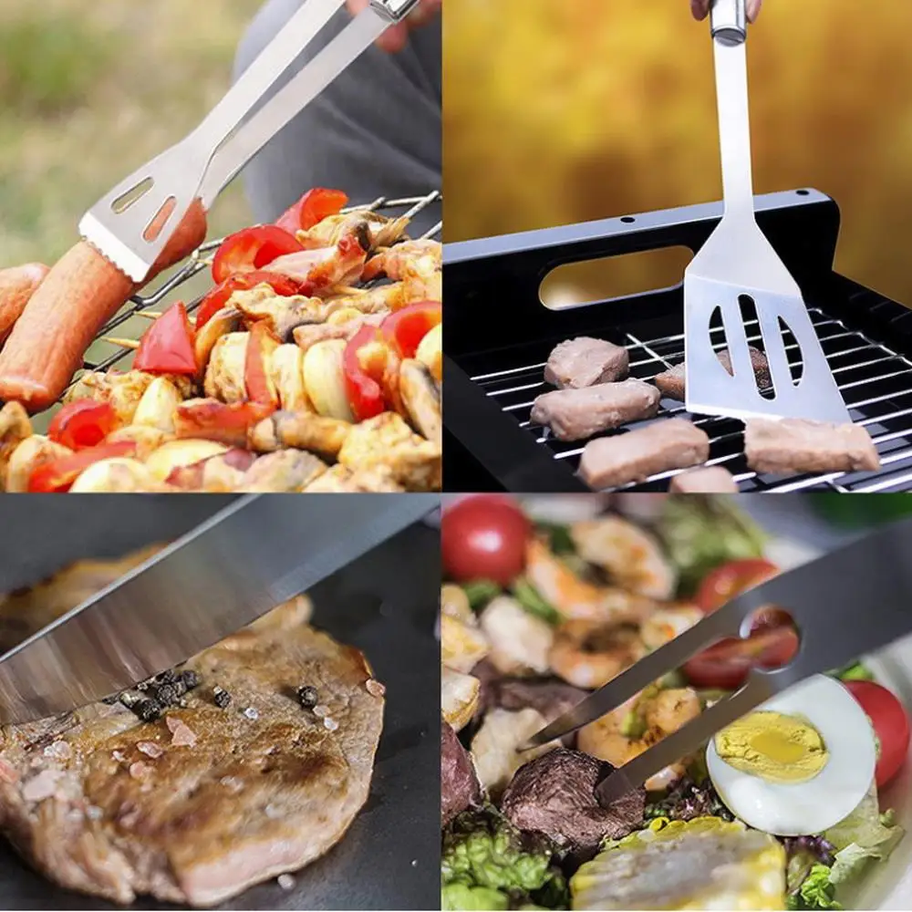 Barbecue Grilling Tools Set Barbecue Accessories Strong 20pcs Stainless Steel Picnic Outdoors Roast Fork BBQ Kit BBQ Tools
Barbecue Grilling Tools Set Barbecue Accessories Strong 20pcs Stainless Steel Picnic Outdoors Roast Fork BBQ Kit BBQ Tools
