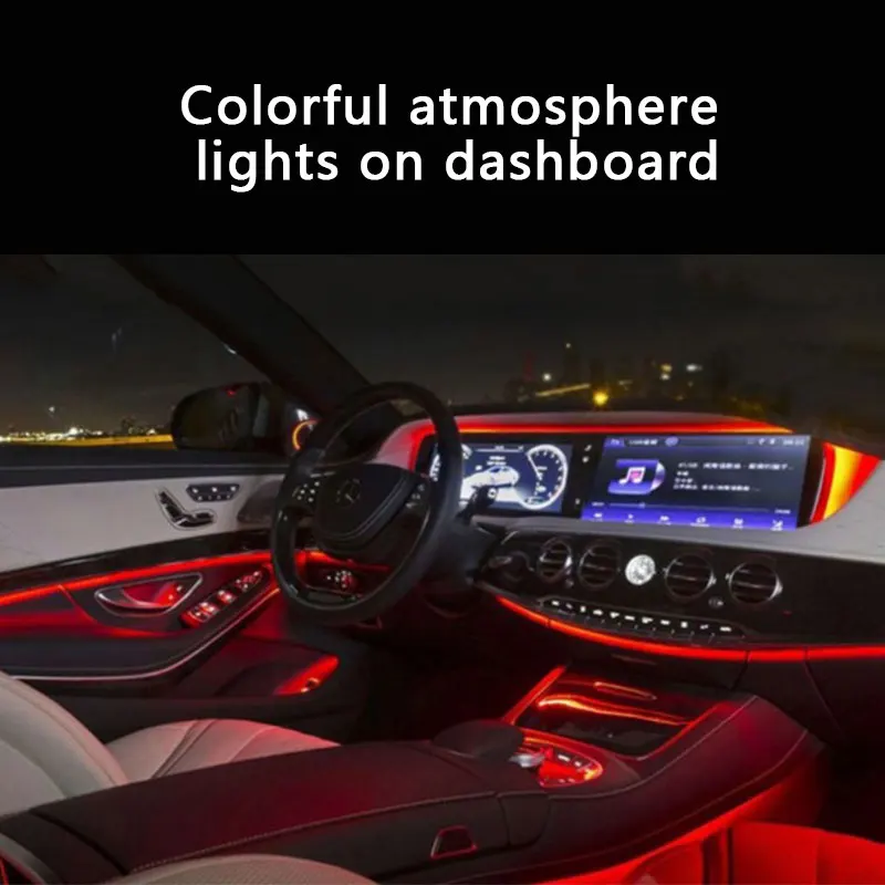 6M RGB LED Car Interior Fiber Optic Neon EL Wire Strip Light Atmosphere APP 6in1
6M RGB LED Car Interior Fiber Optic Neon EL Wire Strip Light Atmosphere APP 6in1