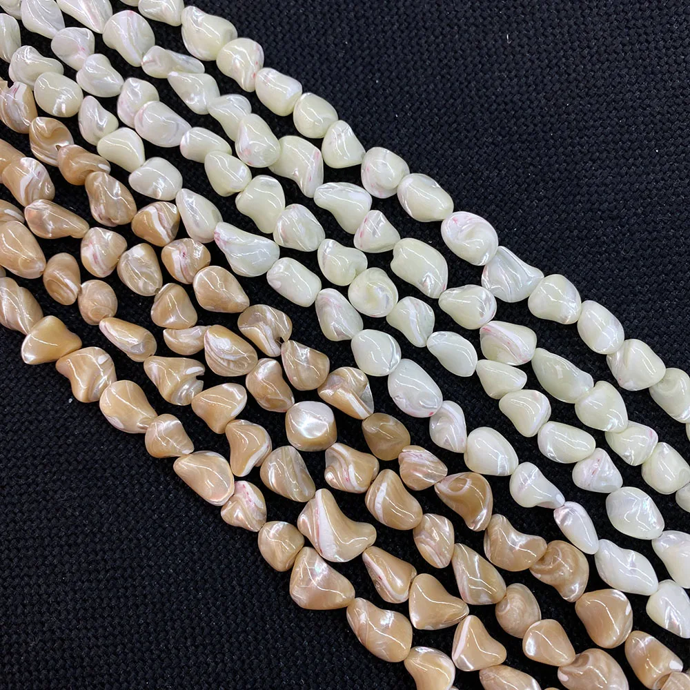 Irregular Shape Natural Sea Shell 8-14mm Mother-of-pearl Beads for DIY Jewelry Making Necklace Bracelet Earring Accessories
Irregular Shape Natural Sea Shell 8-14mm Mother-of-pearl Beads for DIY Jewelry Making Necklace Bracelet Earring Accessories