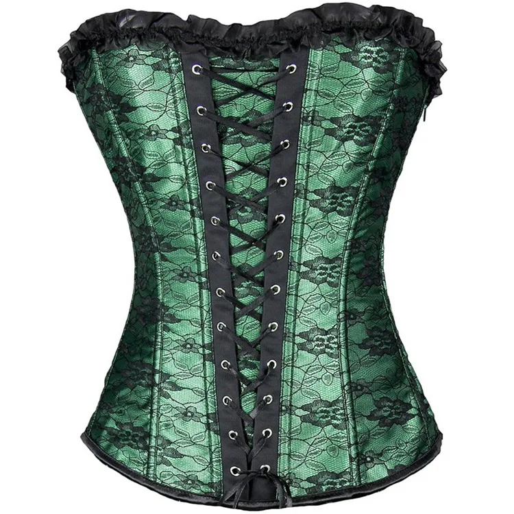 Lace Up Women Sexy Corset Top Underbust Bustier Gothic Clothes Steampunk Corsets Waist Trainer Belt Shaper Plus Size Corselet
Lace Up Women Sexy Corset Top Underbust Bustier Gothic Clothes Steampunk Corsets Waist Trainer Belt Shaper Plus Size Corselet