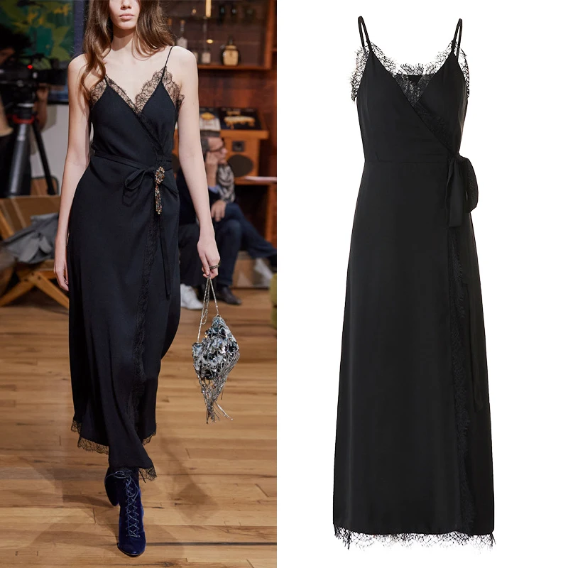 New style temperament versatile suspender medium and long slim fit leaky shoulder small sexy holiday dress
New style temperament versatile suspender medium and long slim fit leaky shoulder small sexy holiday dress