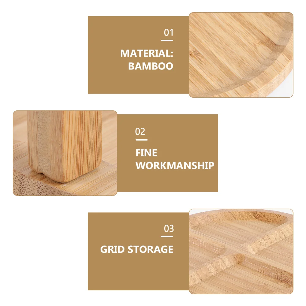 1pc Practical Fruit Tray Multipurpose Fruit Snack Bamboo Tray 2-layer Food Tray
1pc Practical Fruit Tray Multipurpose Fruit Snack Bamboo Tray 2-layer Food Tray