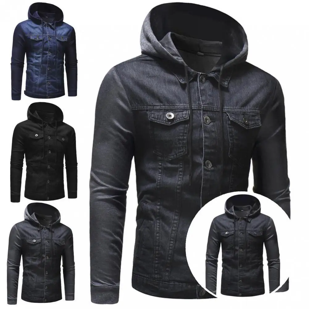 Outwear Useful Vintage Distressed Denim Jacket Tops Multi-color Men Coat Thermal for Autumn
Outwear Useful Vintage Distressed Denim Jacket Tops Multi-color Men Coat Thermal for Autumn