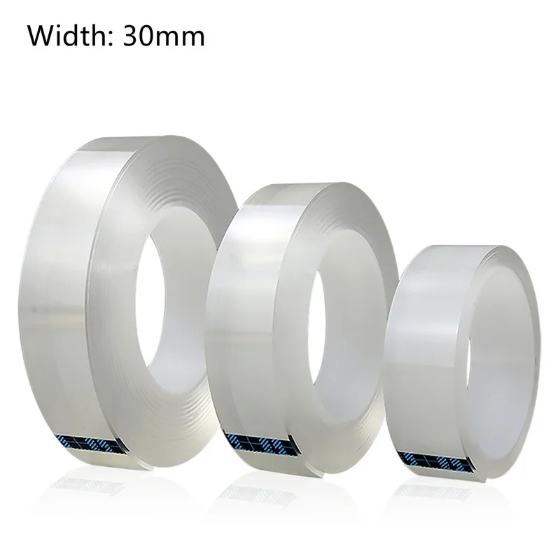 1M/3M/5M Nano Tape Double Sided Tape Transparent NoTrace Reusable Waterproof Adhesive Tape Cleanable Home gekkotape
1M/3M/5M Nano Tape Double Sided Tape Transparent NoTrace Reusable Waterproof Adhesive Tape Cleanable Home gekkotape