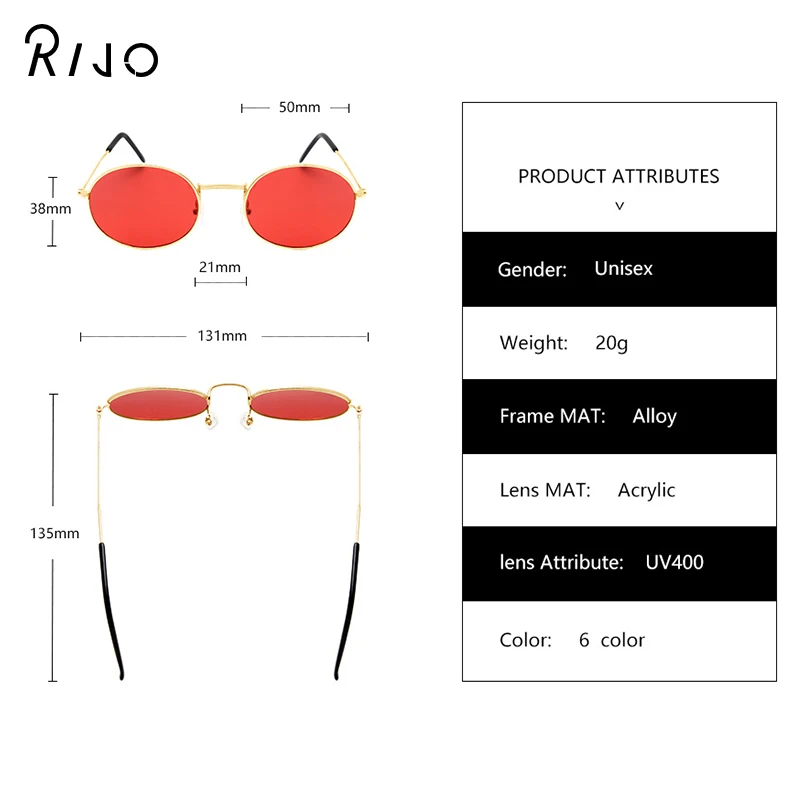 2021 classic oval sunglasses ladies men's glasses luxury retro sunglasses outdoor multicolor glasses UV400 oculos de sol
2021 classic oval sunglasses ladies men's glasses luxury retro sunglasses outdoor multicolor glasses UV400 oculos de sol