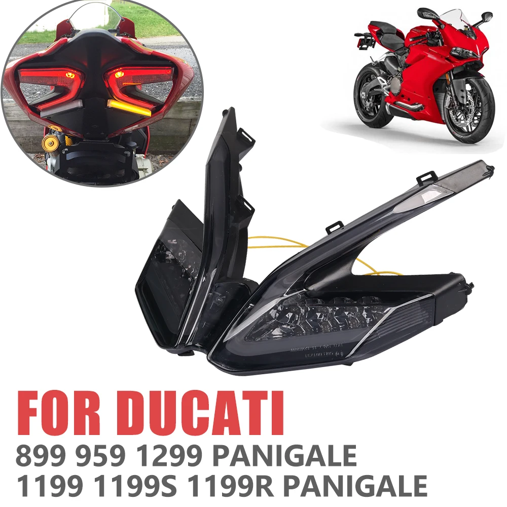 For DUCATI 959 1299 1199 1199S 1199R 899 Panigale Motorcycle LED Rear Lights Tail Brake Lamp Indicator Taillight Accessories
For DUCATI 959 1299 1199 1199S 1199R 899 Panigale Motorcycle LED Rear Lights Tail Brake Lamp Indicator Taillight Accessories