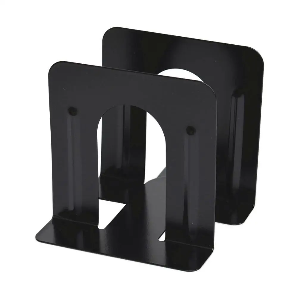 1 Pair Black Metal Bookends Desktop Storage Tools Book Metal Holder Support Bookends Nonskid Stands Holder For Books Desk I2L0
1 Pair Black Metal Bookends Desktop Storage Tools Book Metal Holder Support Bookends Nonskid Stands Holder For Books Desk I2L0