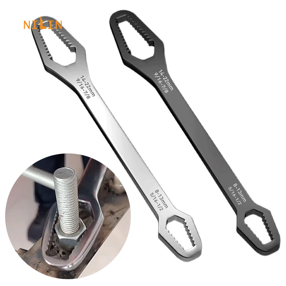 2021 Multifunction Universal Torx Wrench Double-head Adjustable 8-22mm Ratchet Wrench Spanner Tools for Car Bicycle Repair Tool
2021 Multifunction Universal Torx Wrench Double-head Adjustable 8-22mm Ratchet Wrench Spanner Tools for Car Bicycle Repair Tool
