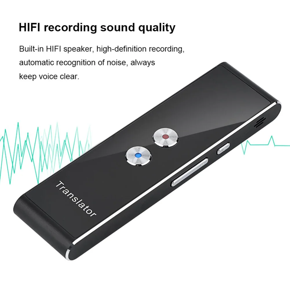 Portable Smart Voice Translator Upgrade Version for Learning Travel Business Meeting 2 in 1 voice Text 41 Languages translator
Portable Smart Voice Translator Upgrade Version for Learning Travel Business Meeting 2 in 1 voice Text 41 Languages translator