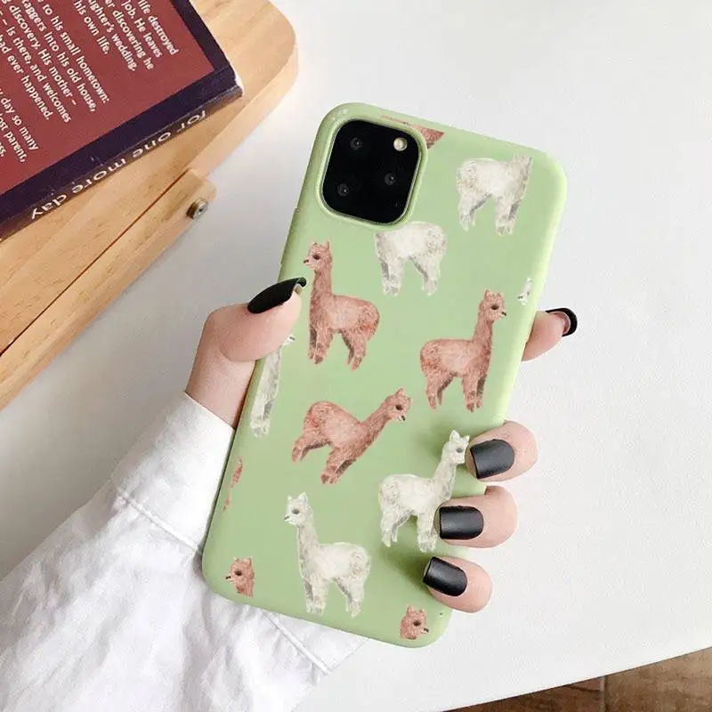 Lovely animal cartoon Alpaca Phone Case Candy Color for iPhone 6 7 8 11 12 s mini pro X XS XR MAX Plus
Lovely animal cartoon Alpaca Phone Case Candy Color for iPhone 6 7 8 11 12 s mini pro X XS XR MAX Plus