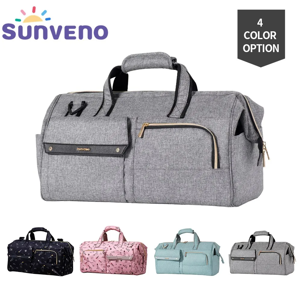 Sunveno Large Capacity Baby Tote Bag For Mothers Nappy Maternity Diaper Mommy Bag Stroller Organizer Baby Care Travel 
Sunveno Large Capacity Baby Tote Bag For Mothers Nappy Maternity Diaper Mommy Bag Stroller Organizer Baby Care Travel