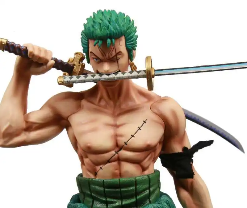 NEW Anime Anime One Piece GK Zoro with 2 Heads PVC Action Figures Collection Model Toys 37cm
NEW Anime Anime One Piece GK Zoro with 2 Heads PVC Action Figures Collection Model Toys 37cm